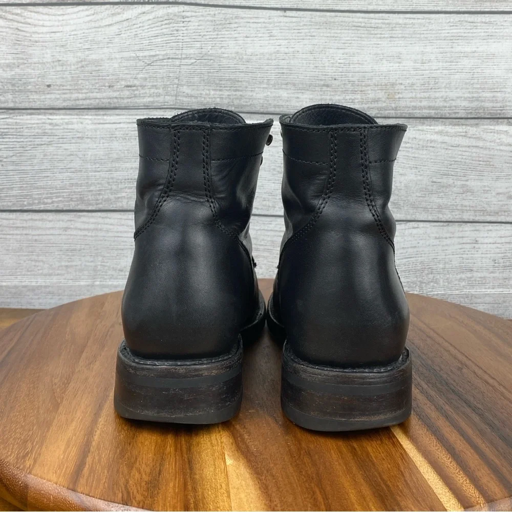 Thursday Boot Co President Black Matte Lace Up Boots Men’s Shoe Size 8